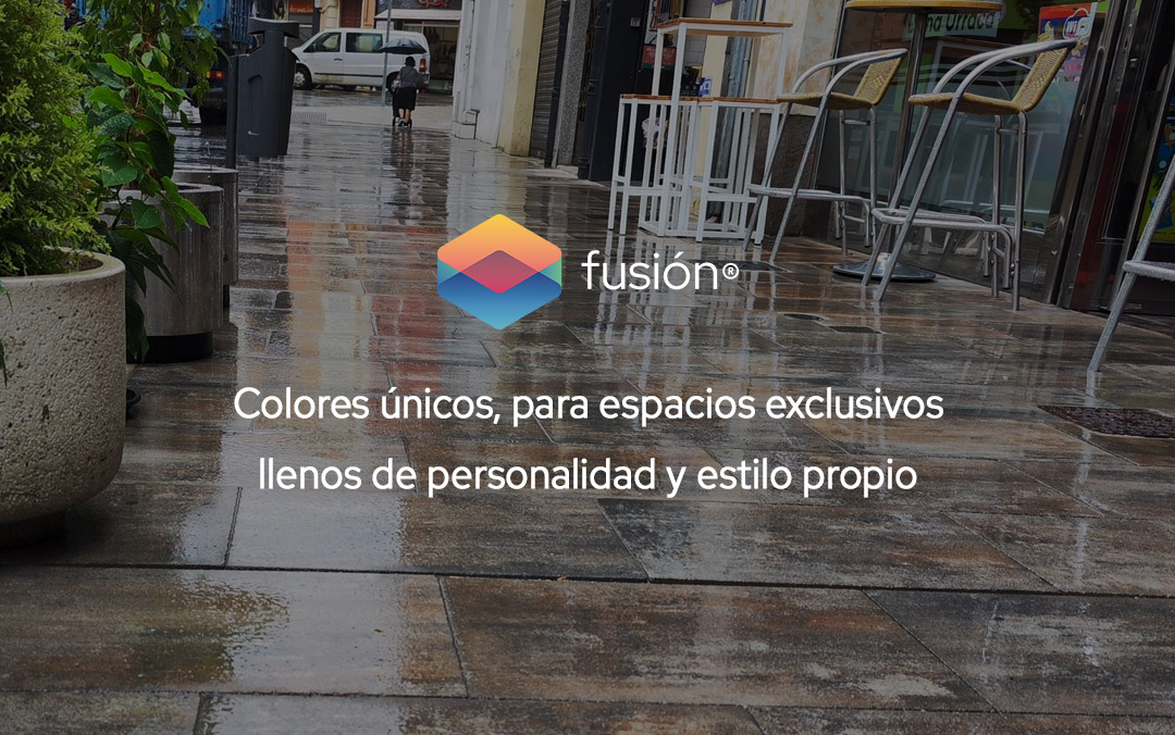 “Fusión”: la nueva gama de colores para pavimentación de Prefabricados Duero