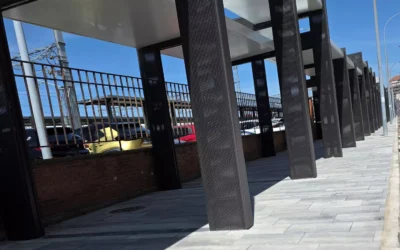 Prefabricados Duero deja su huella en la nueva conexión intermodal de León con pavimentos sostenibles y silenciosos